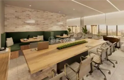 Kitnet / stúdio à venda na avenida nova independência, 110, brooklin paulista, são paulo, 31 m2 por r$ 550.000
