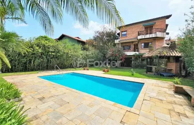 Casa em condomínio fechado com 4 quartos à venda na rua corindo, 144, nova higienópolis, jandira, 680 m2 por r$ 1.700.000