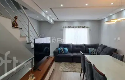 Casa em condomínio fechado com 2 quartos à venda na rua gana, 431, parque novo oratório, santo andré, 123 m2 por r$ 630.000