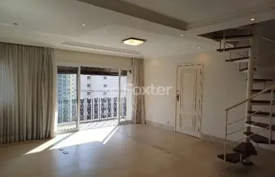 Cobertura com 3 quartos à venda na rua laplace, 181, brooklin paulista, são paulo, 230 m2 por r$ 1.700.000