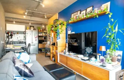 Apartamento com 1 quarto à venda na rua soberana, 49, brooklin paulista, são paulo, 45 m2 por r$ 745.000