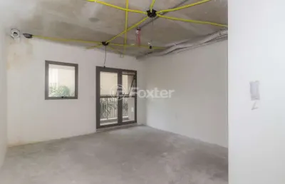 Sala comercial com 1 sala à venda na avenida chibarás, 75, moema, são paulo, 28 m2 por r$ 395.000