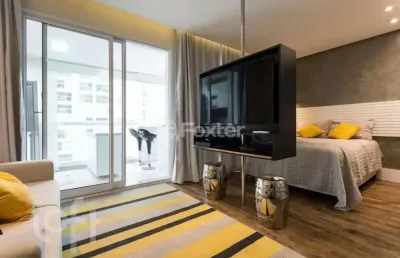 Apartamento com 1 quarto à venda na avenida doutor cardoso de melo, 630, vila olímpia, são paulo, 45 m2 por r$ 900.000