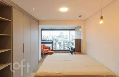 Apartamento com 1 quarto à venda na rua gabriel de lara, 545, vila cordeiro, são paulo, 32 m2 por r$ 540.000