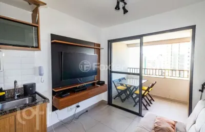 Apartamento com 1 quarto à venda na avenida pavão, 986, indianópolis, são paulo, 31 m2 por r$ 529.000