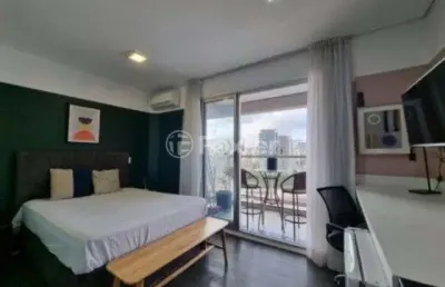 Kitnet / stúdio à venda na rua quatá, 76, vila olímpia, são paulo, 24 m2 por r$ 580.000