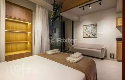 Apartamento com 1 quarto à venda na rua agissê, 247, jardim das bandeiras, são paulo, 28 m2 por r$ 500.000