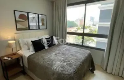 Apartamento com 1 quarto à venda na rua eleutério, 59, brooklin paulista, são paulo, 25 m2 por r$ 490.000