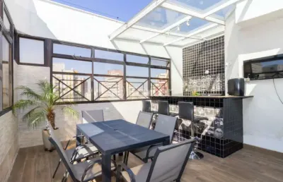 Cobertura com 2 quartos à venda na rua caiubi, 1322, perdizes, são paulo, 132 m2 por r$ 1.890.000
