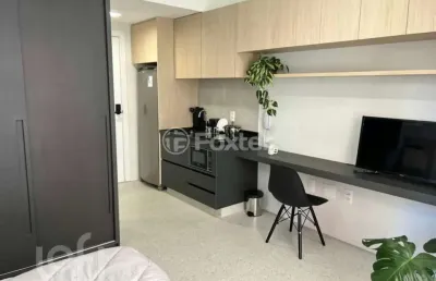 Apartamento com 1 quarto à venda na rua ministro godói, 956, perdizes, são paulo, 24 m2 por r$ 450.000