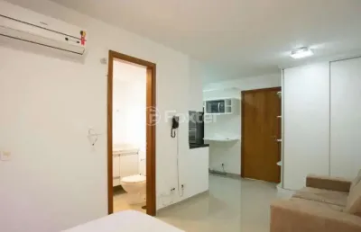 Kitnet / stúdio à venda na rua tarquínio de sousa, 160, campo belo, são paulo, 30 m2 por r$ 300.000