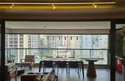 Apartamento com 3 quartos à venda na rua guararapes, 55, brooklin paulista, são paulo, 141 m2 por r$ 3.000.000