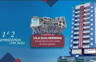 Apartamento com 2 quartos à venda na rua panamá, 472, guilhermina, praia grande, 81 m2 por r$ 616.330