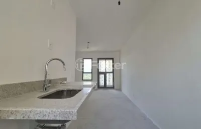 Kitnet / stúdio à venda na rua sebastião gomes, 71, brooklin paulista, são paulo, 26 m2 por r$ 371.000