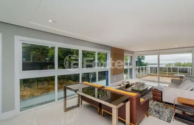 Cobertura com 3 quartos à venda na rua doutor possidônio cunha, 165, vila assunção, porto alegre, 187 m2 por r$ 2.990.000