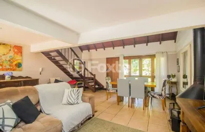Casa em condomínio fechado com 5 quartos à venda na rua dea coufal, 1380, cavalhada, porto alegre, 220 m2 por r$ 699.000