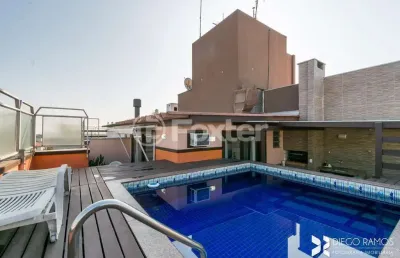 Cobertura com 2 quartos à venda na rua peri machado, 222, menino deus, porto alegre, 152 m2 por r$ 958.000