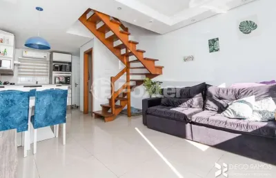 Casa em condomínio fechado com 2 quartos à venda na rua capitão pedroso, 416, restinga, porto alegre, 82 m2 por r$ 245.000