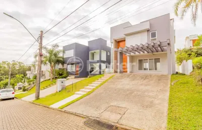 Casa em condomínio fechado com 3 quartos à venda na avenida senador salgado filho, 8500, jardim krahe, viamão, 197 m2 por r$ 1.500.000