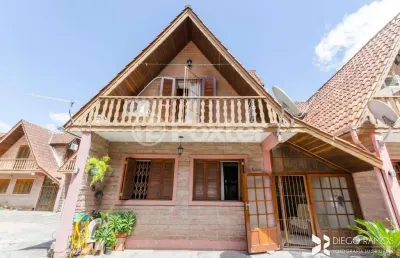 Casa em condomínio fechado com 3 quartos à venda na rua general jonathas borges fortes, 231, glória, porto alegre, 124 m2 por r$ 450.000