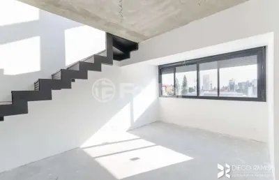 Cobertura com 1 quarto à venda na rua josé de alencar, 1068, menino deus, porto alegre, 65 m2 por r$ 659.558