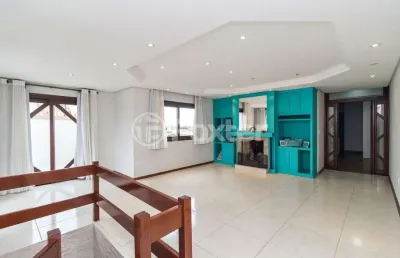 Cobertura com 2 quartos à venda na rua major hércules gomes limeira, 178, são sebastião, porto alegre, 261 m2 por r$ 860.000