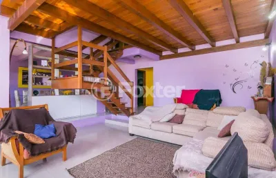 Casa em condomínio fechado com 4 quartos à venda na rua adriano pereira da silva, 550, vila nova, porto alegre, 199 m2 por r$ 750.000