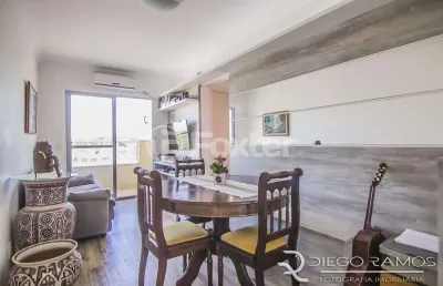 Apartamento com 3 quartos à venda na rua tenente ary tarrago, 2350, jardim itu sabará, porto alegre, 63 m2 por r$ 260.000