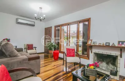 Casa em condomínio fechado com 3 quartos à venda na avenida edgar pires de castro, 1100, hípica, porto alegre, 110 m2 por r$ 450.000