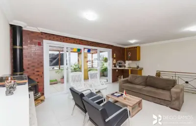 Cobertura com 3 quartos à venda na rua elias bothome, 119, jardim itu sabará, porto alegre, 163 m2 por r$ 699.000