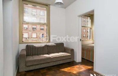 Apartamento com 1 quarto à venda na avenida borges de medeiros, 417, centro histórico, porto alegre, 27 m2 por r$ 150.000