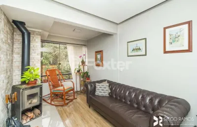 Cobertura com 3 quartos à venda na rua banco da província, 60, santa tereza, porto alegre, 140 m2 por r$ 420.000