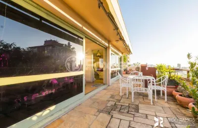 Cobertura com 4 quartos à venda na rua gonçalo de carvalho, 471, floresta, porto alegre, 424 m2 por r$ 2.950.000