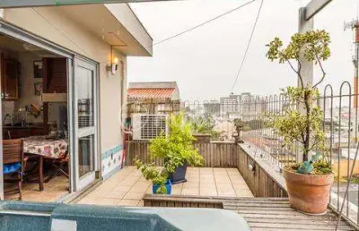 Cobertura com 2 quartos à venda na avenida do forte, 386, cristo redentor, porto alegre, 89 m2 por r$ 413.250