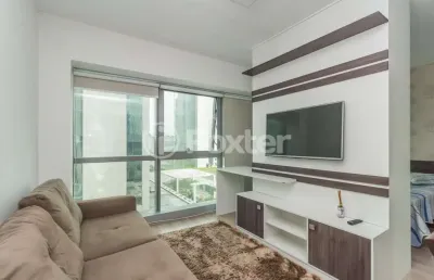 Apartamento com 1 quarto à venda na avenida borges de medeiros, 2277, praia de belas, porto alegre, 38 m2 por r$ 640.000