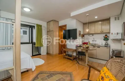 Apartamento com 1 quarto à venda na rua doutor timóteo, 713, moinhos de vento, porto alegre, 32 m2 por r$ 350.000