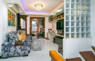 Casa em condomínio fechado com 3 quartos à venda na avenida coronel lucas de oliveira, 1548, bela vista, porto alegre, 160 m2 por r$ 970.000