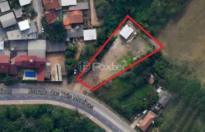 Terreno comercial à venda na estrada das três meninas, 140, vila nova, porto alegre, 1408 m2 por r$ 600.000