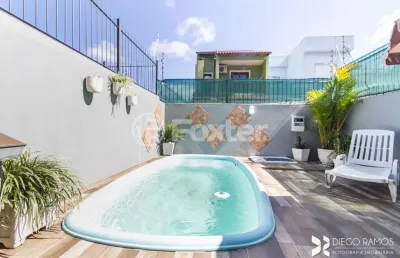 Casa com 3 quartos à venda na rua izar faria correa sant'anna, 91, hípica, porto alegre, 149 m2 por r$ 575.000