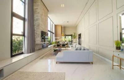 Casa em condomínio fechado com 4 quartos à venda na estrada do conde, 4000, sans souci, eldorado do sul, 330 m2 por r$ 4.490.000