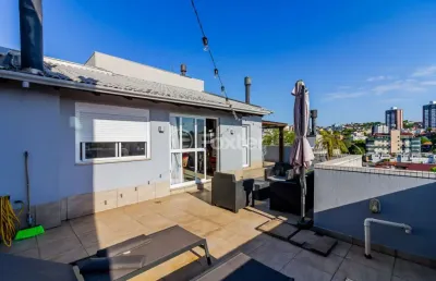 Cobertura com 4 quartos à venda na rua estácio de sá, 100, chácara das pedras, porto alegre, 230 m2 por r$ 2.000.000