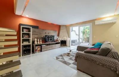 Casa em condomínio fechado com 3 quartos à venda na avenida ecoville, 190, sarandi, porto alegre, 215 m2 por r$ 1.390.000