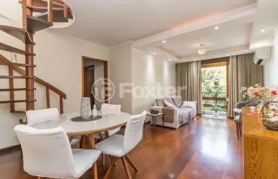 Cobertura com 2 quartos à venda na avenida iguassu, 120, petrópolis, porto alegre, 186 m2 por r$ 780.000
