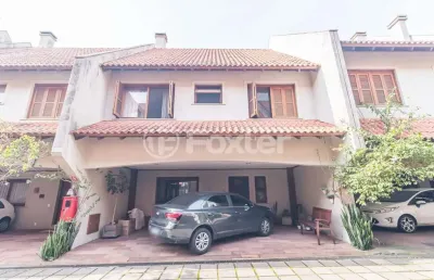 Casa em condomínio fechado com 3 quartos à venda na rua gilberto laste, 141, santa tereza, porto alegre, 239 m2 por r$ 890.000