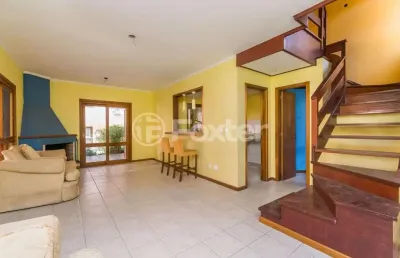 Casa em condomínio fechado com 3 quartos à venda na rua luís felipe monmany, 101, espírito santo, porto alegre, 132 m2 por r$ 550.000
