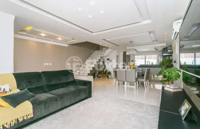 Casa com 3 quartos à venda na avenida altos do santa rita, 870, aberta dos morros, porto alegre, 208 m2 por r$ 890.000