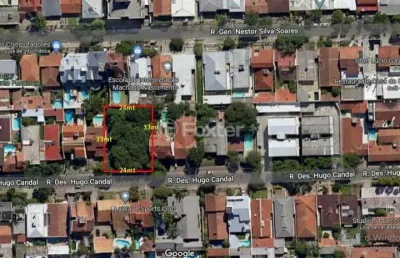 Terreno à venda na rua desembargador hugo candal, 125/135, três figueiras, porto alegre, 792 m2 por r$ 2.300.000