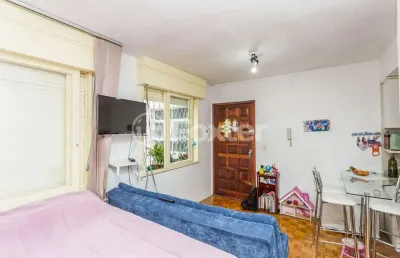 Kitnet / stúdio à venda na rua duque de caxias, 279, centro histórico, porto alegre, 25 m2 por r$ 161.500