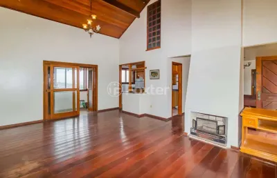 Casa em condomínio fechado com 5 quartos à venda na rua alcebíades antônio dos santos, 356, nonoai, porto alegre, 383 m2 por r$ 1.060.000