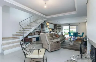 Casa com 3 quartos à venda na rua sargento nicolau dias de farias, 485, tristeza, porto alegre, 212 m2 por r$ 1.550.000